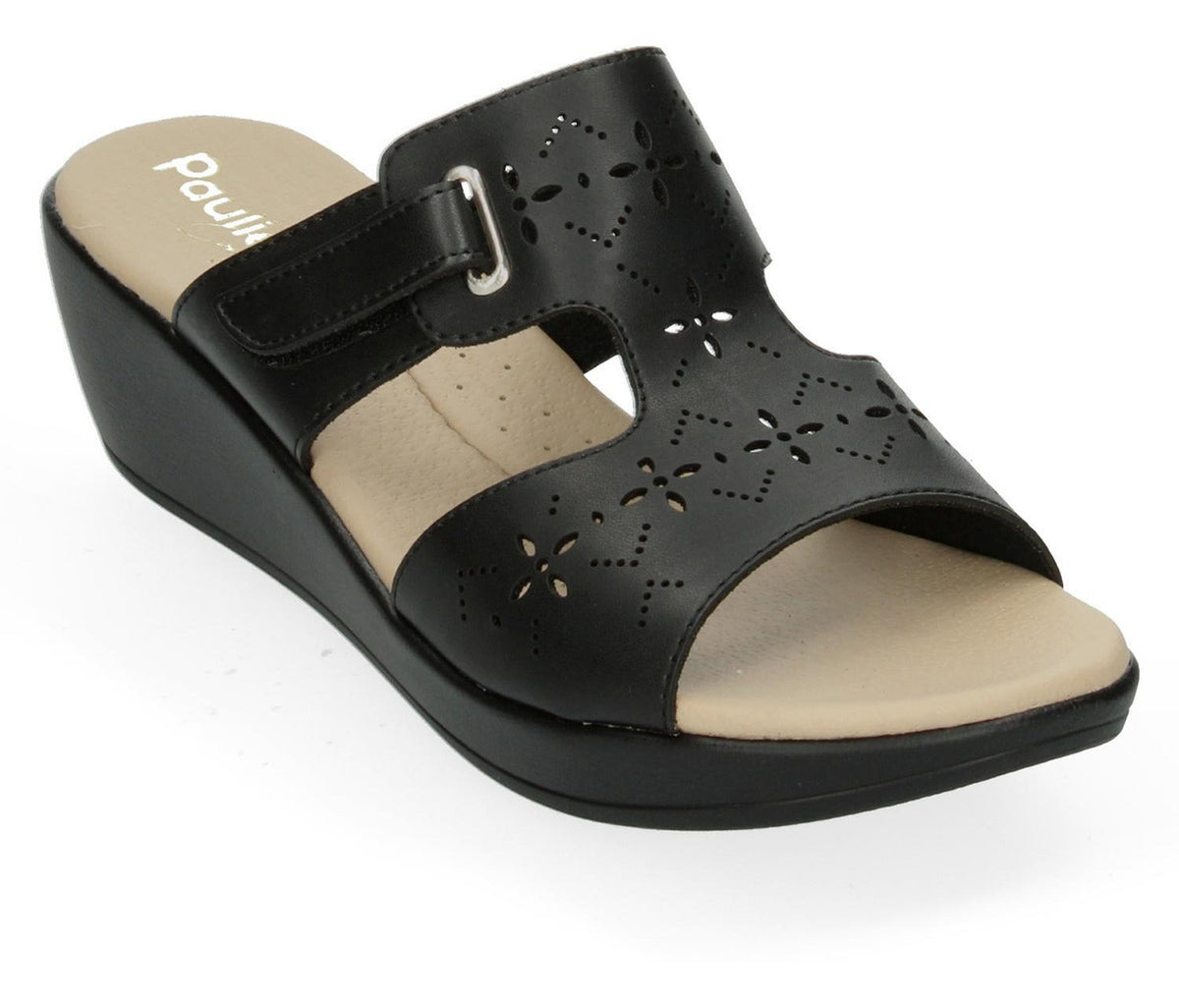 Sandalias Paulie Para Mujer 2678 Negro [ple186], foto 5 de 10