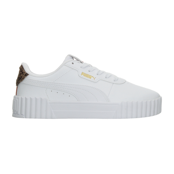 Tenis Puma Carina 3.0 Animal Flair Dama Blanco Casual Para Mujer