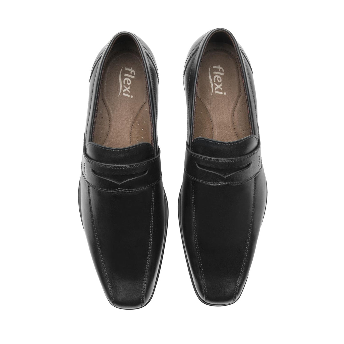 Zapato de Vestir Flexi Negro para Hombre [FFF3784], foto 7 de 8