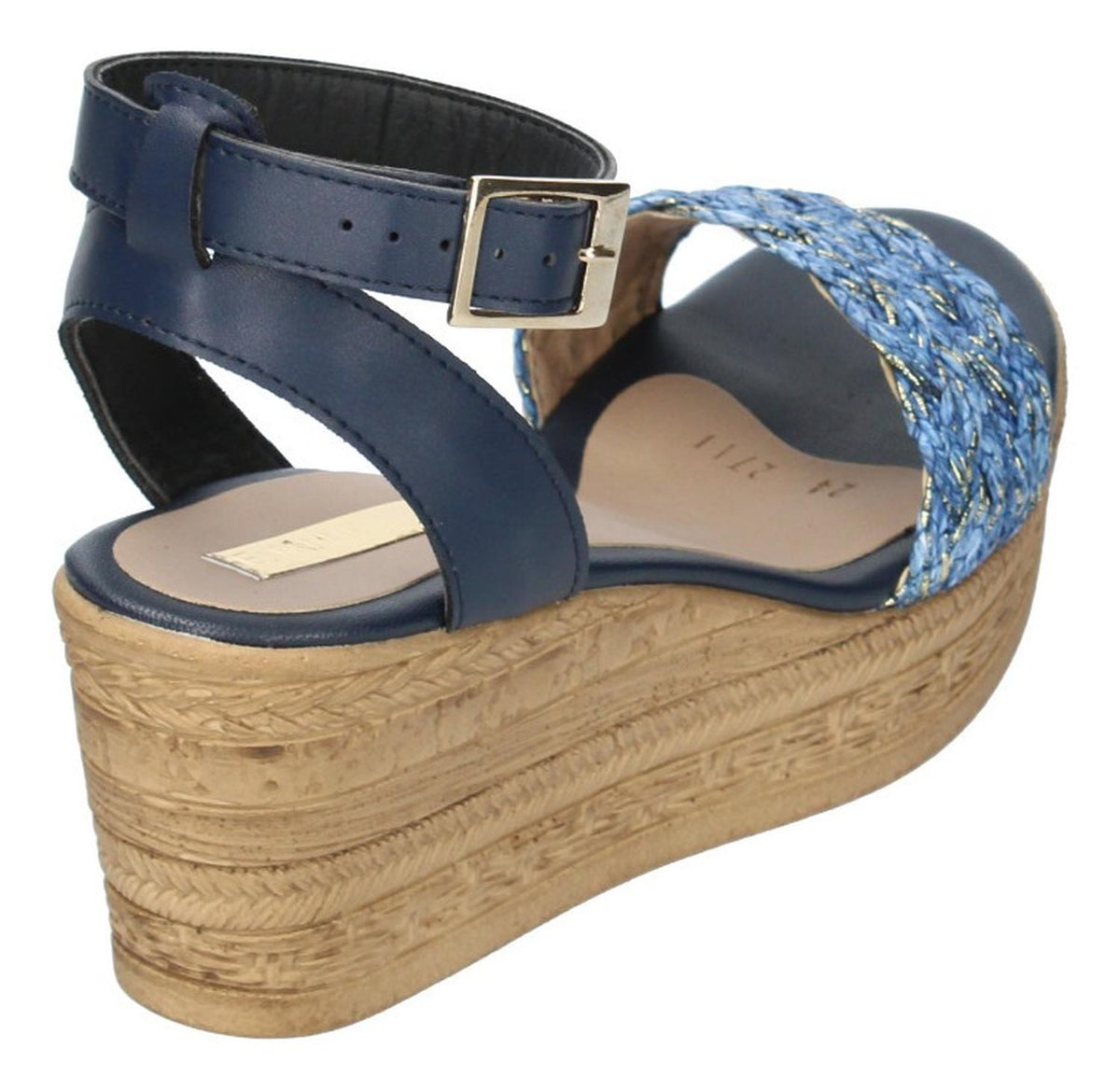 Sandalia Paulie Para Mujer 2711 Azul Marino [ple130], foto 4 de 6