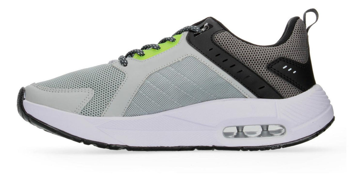 Tenis Deportivo Gris Para Hombre [ozo2822], foto 4 de 11