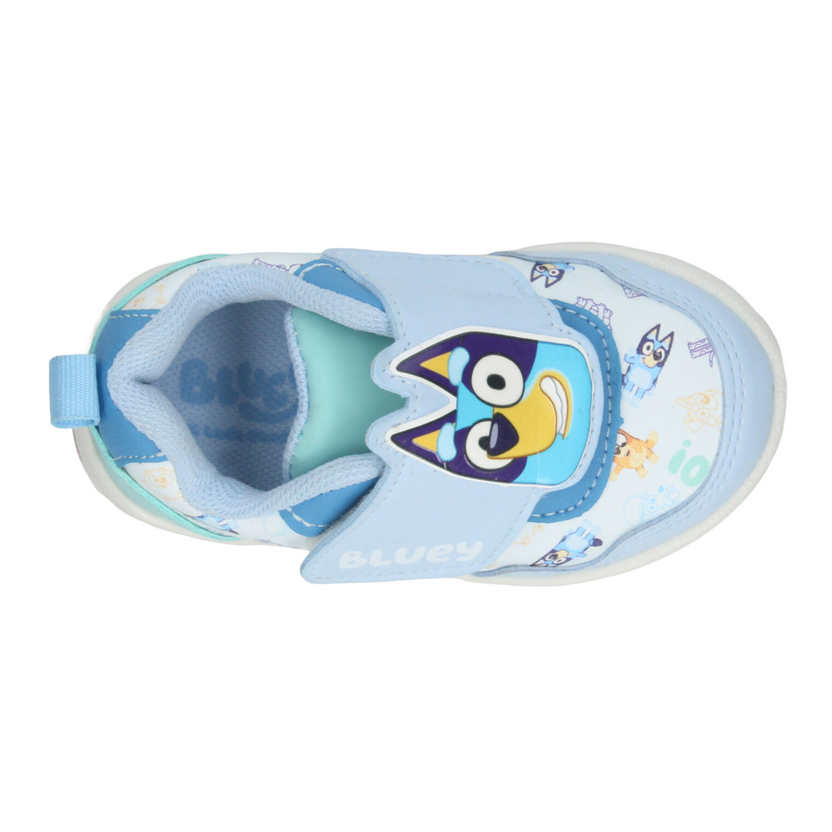 Tenis Bluey Niña Azul Casual Cinta Adhesiva Infantil T12-15, foto 9 de 10