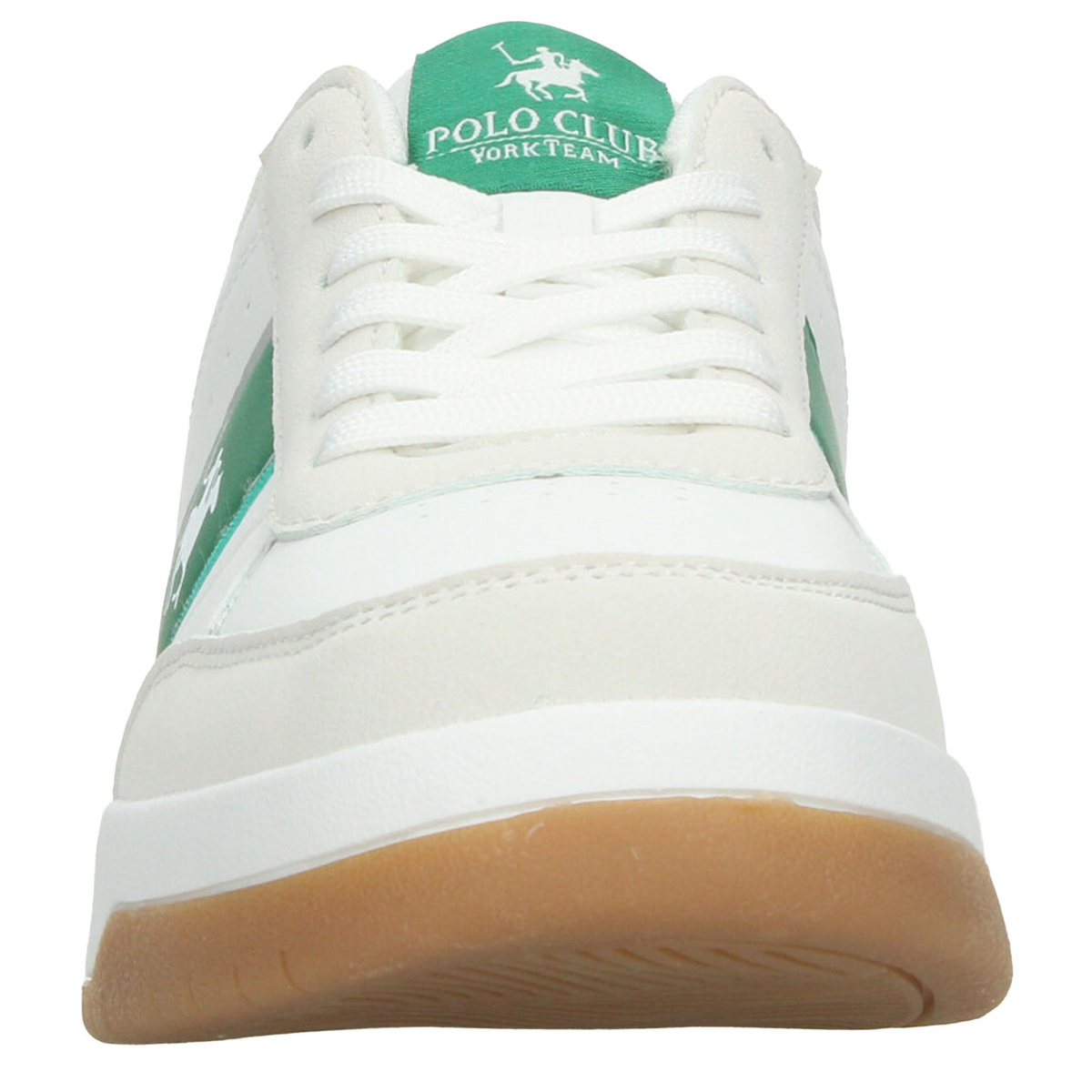 Tenis Polo Hombre Blanco Verde Casual Para Caballero, foto 6 de 10