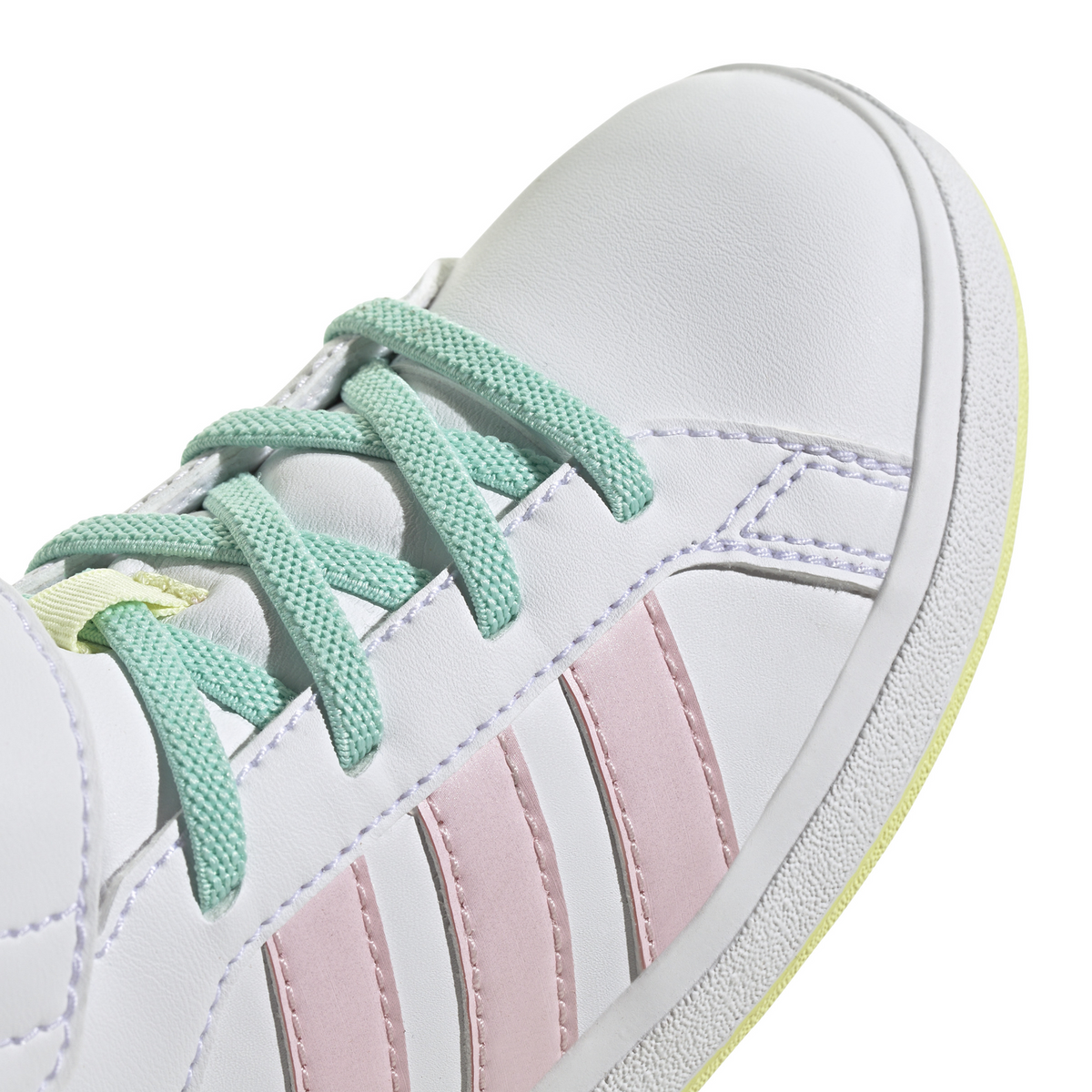 Tenis Adidas Grand Court Mid Blanco Niña T19-22 [ADD2745], foto 5 de 10