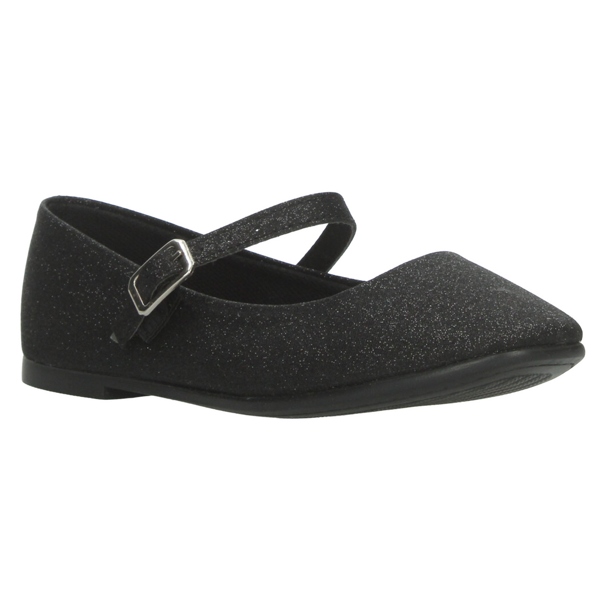 Zapato Vavito Niña Negro Casual Hebilla Infantil T18-22, foto 2 de 10