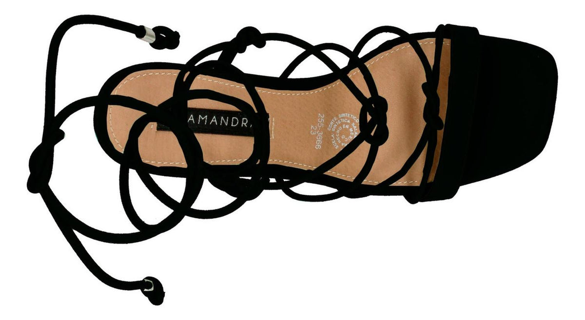 Sandalias Salamandra Negro Para Mujer [sal50], foto 8 de 10