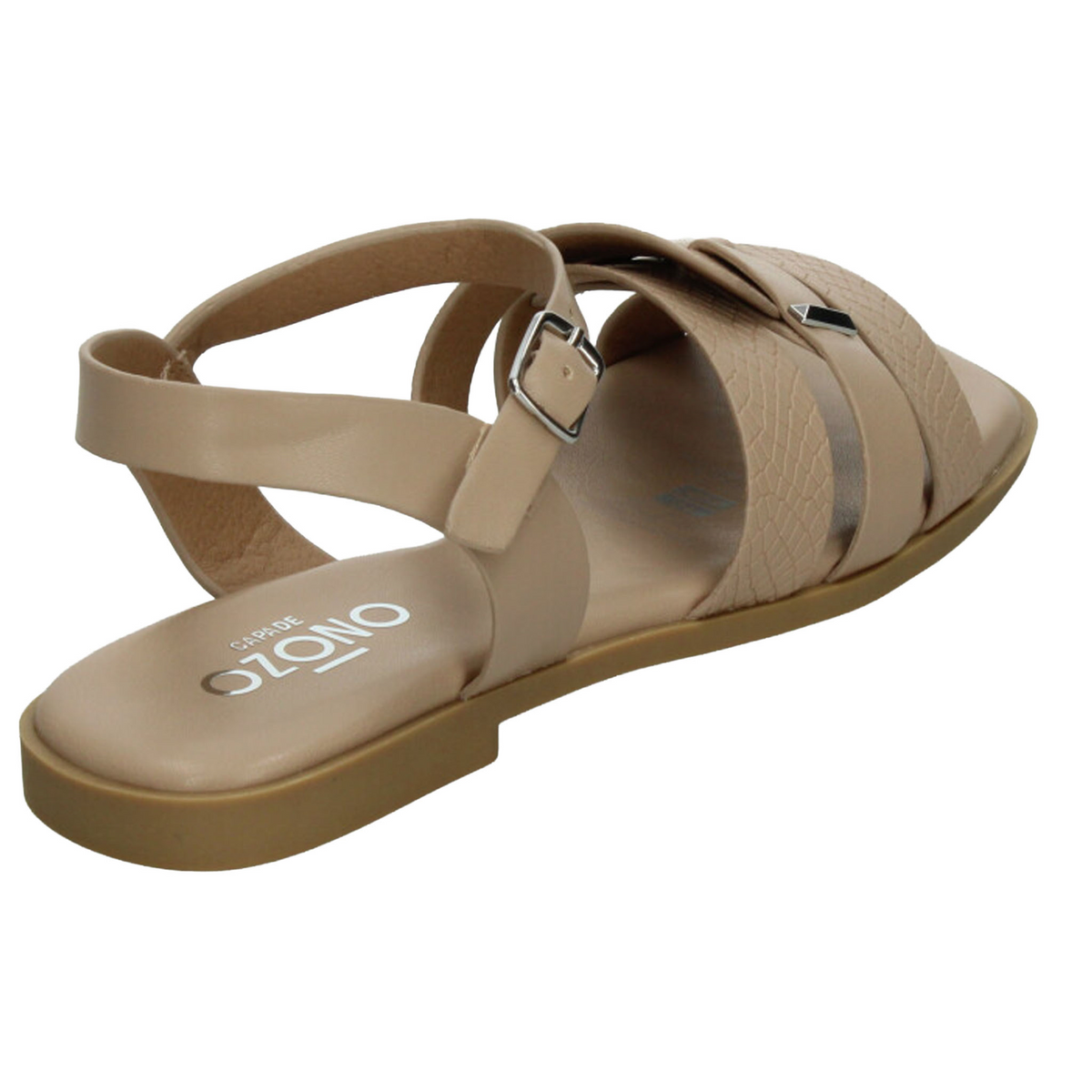 Sandalias Ozono Dama Beige Casual Para Mujer, foto 3 de 10