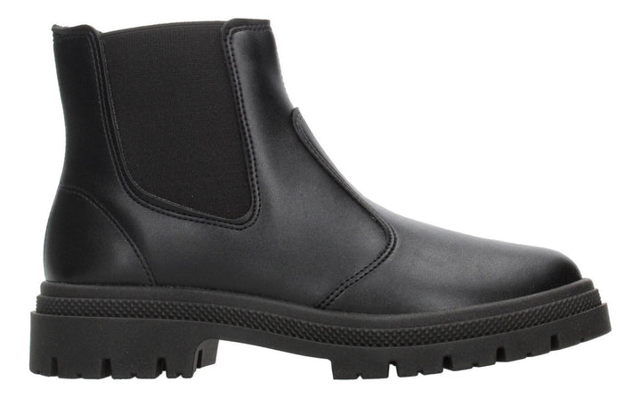 Botín Chelsea Mujer Moleca Negro Elástico Ajustable Dama