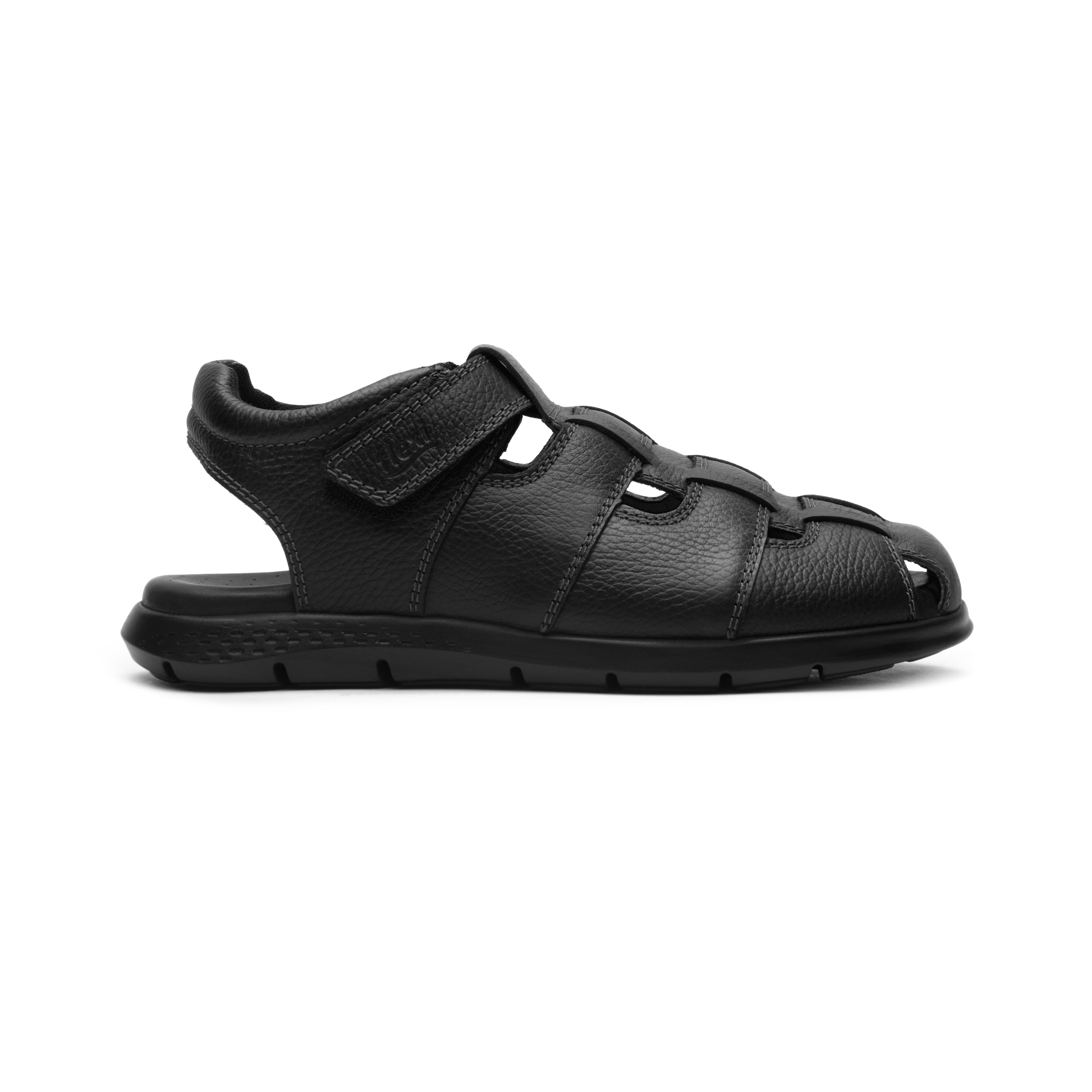 Sandalias de piel para best sale hombre flexi