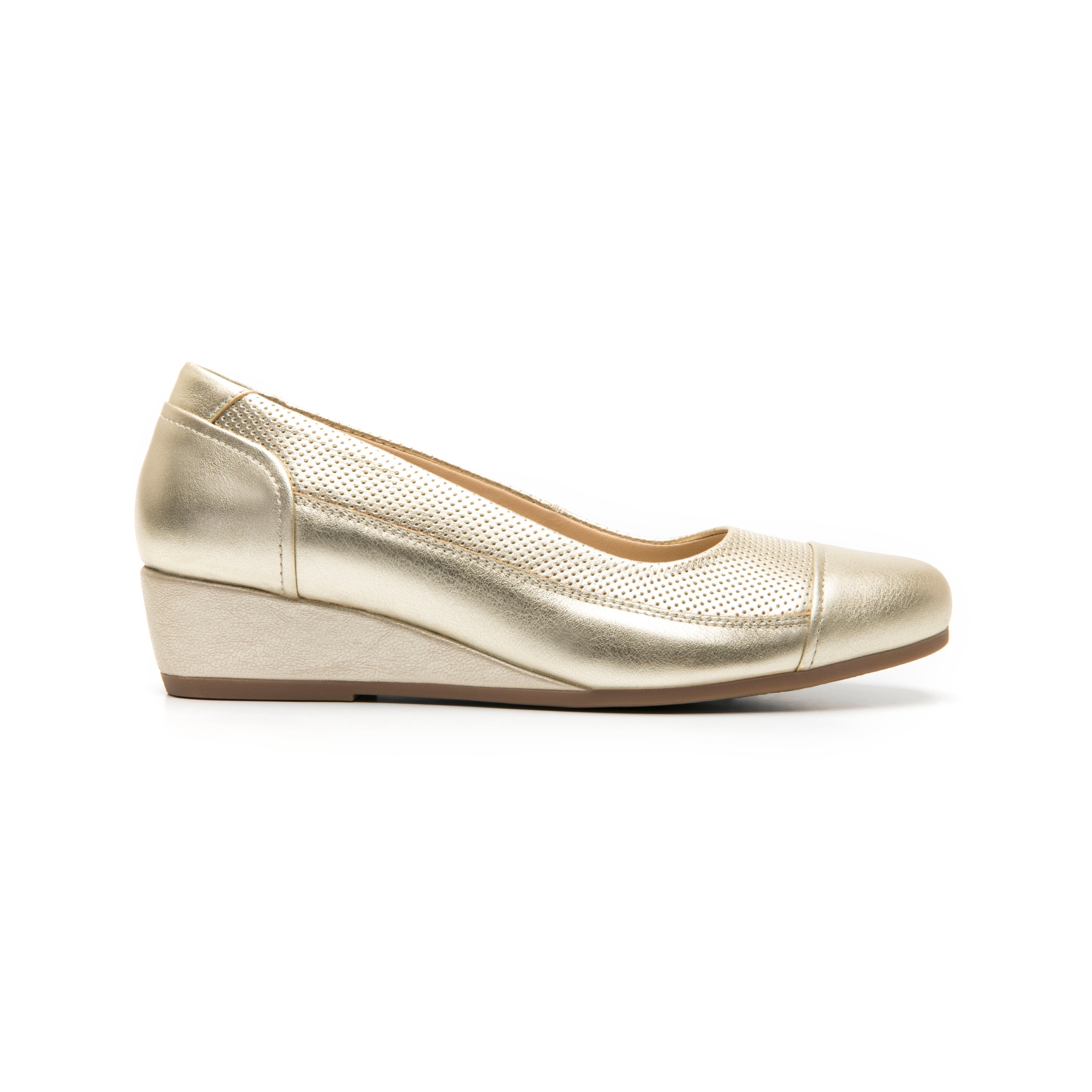 Zapato Confort Flexi Dorado para Mujer [FFF3602] FLEXI 