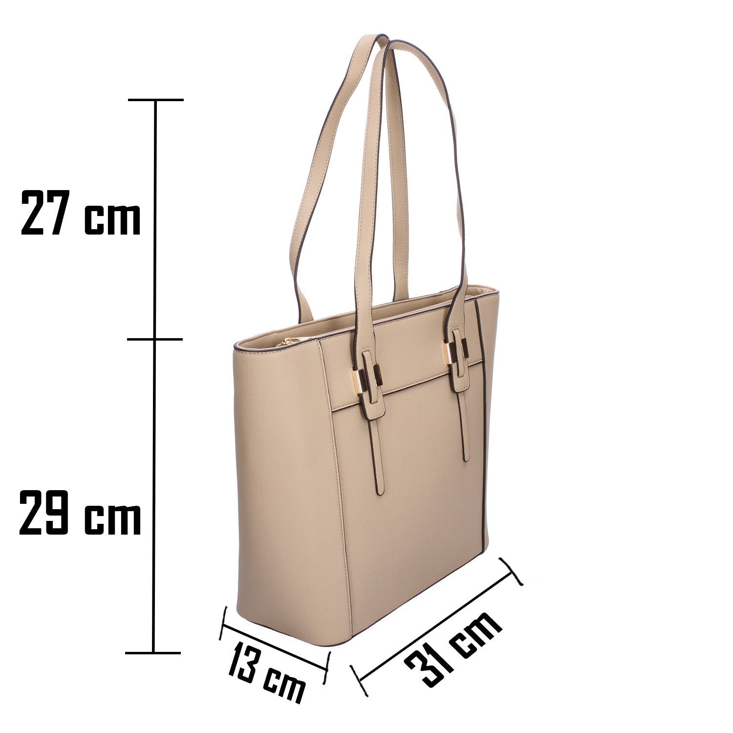 Bolsa Casual Abisai Handbags Beige Para Mujer [ABA468] ABISAI HANDBAGS 