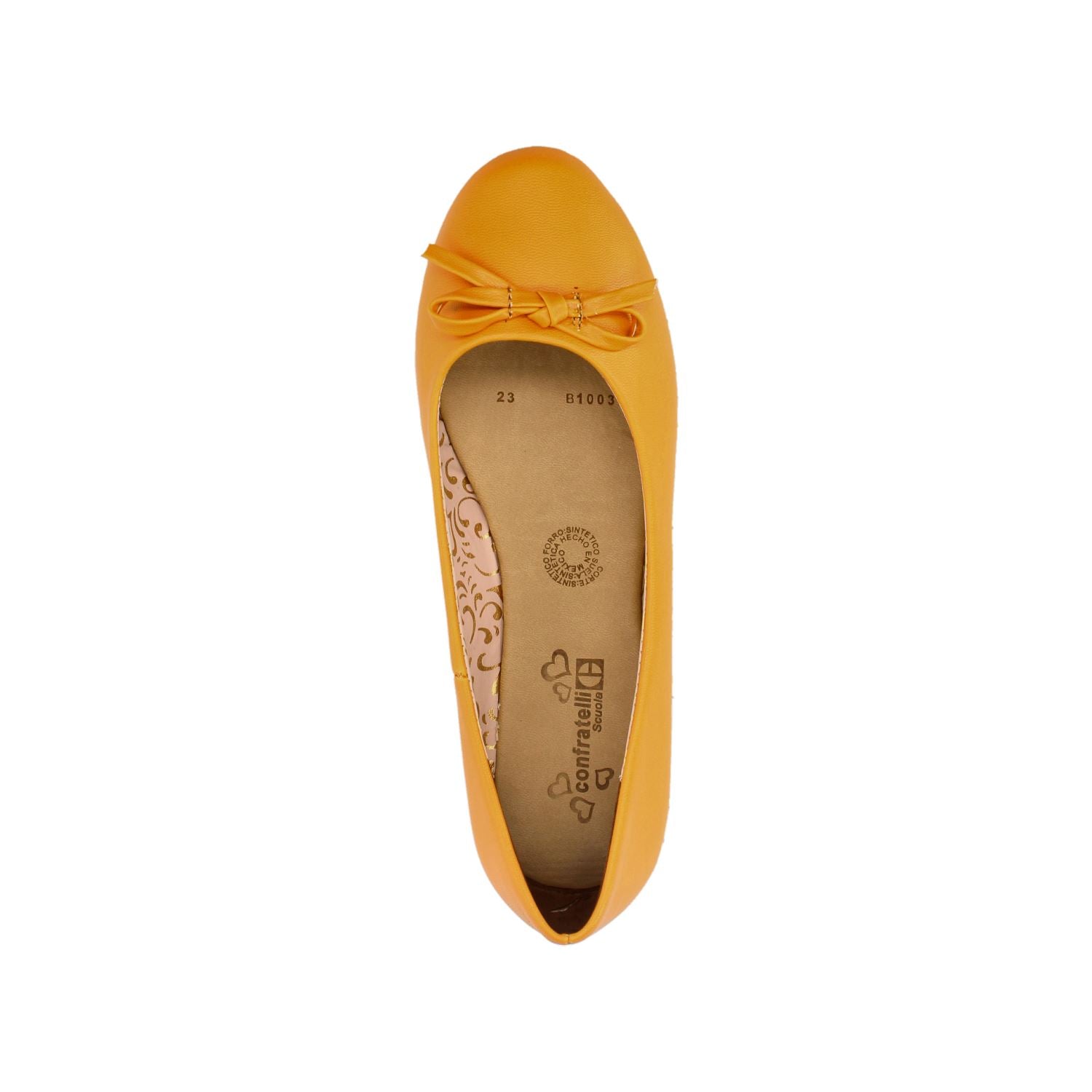 Flats Confratelli Amarillo para Mujer [CFI3] División_Calzado CONFRATELLI 
