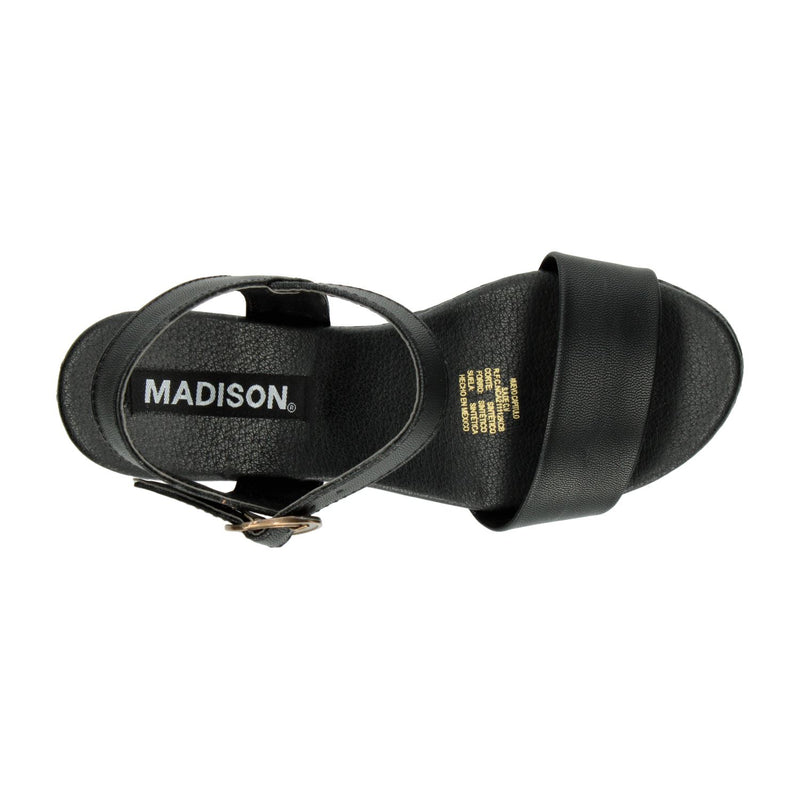 Sandalias Madison Negro para Mujer [MAD50] MADISON 