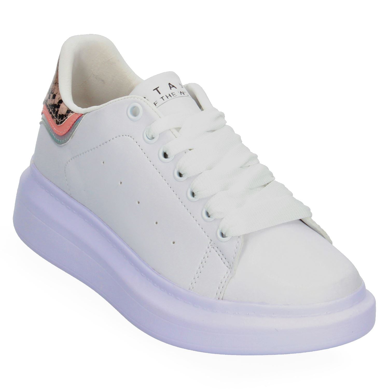 Tenis Blancos Casuales Mujer Erez