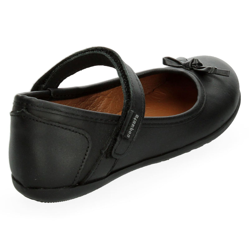 Zapato Escolar Coqueta Negro para Niña [CTA940] COQUETA 