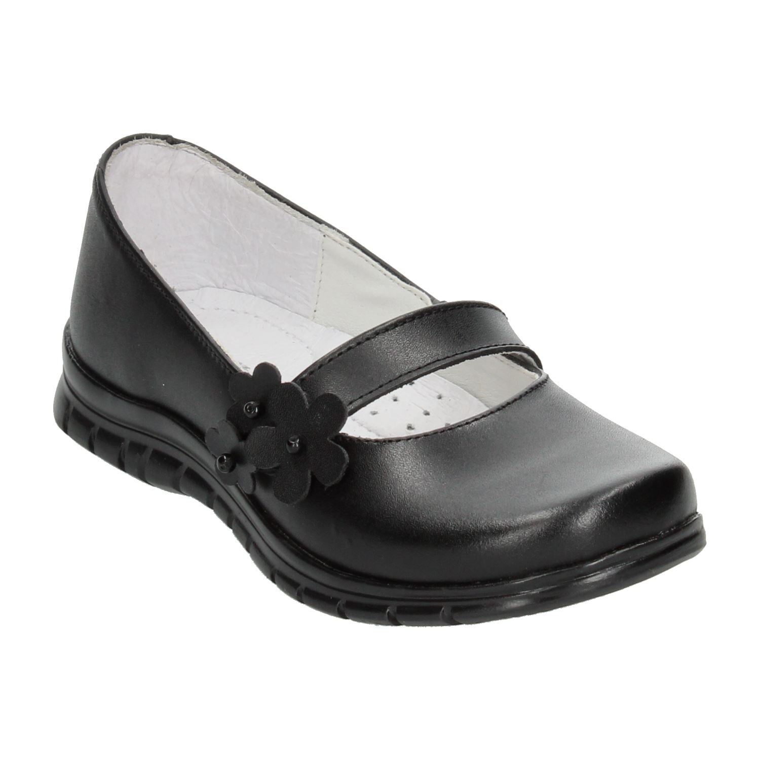 Zapato Escolar Yuyin Negro para Niña [YUY412] YUYIN 18 Negro 
